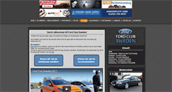 Desktop Screenshot of fordclubsweden.se